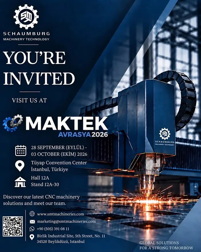 MAKTEK Avrasya 2026 Invitation
