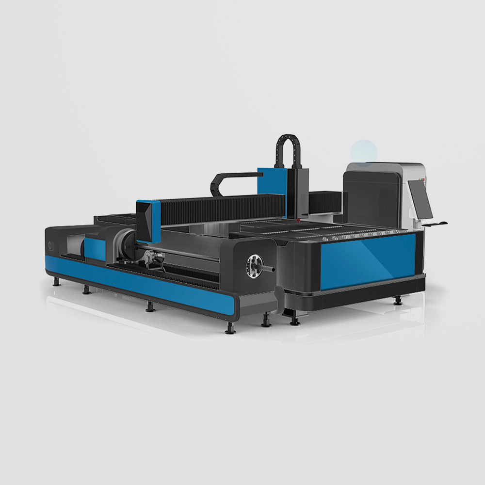Combined Fiber Laser Sheet/Tube Cutting Machine